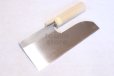 Photo4: SAKAI TAKAYUKI Japanese SOBA UDON Noodles knife carbon steel single edged 