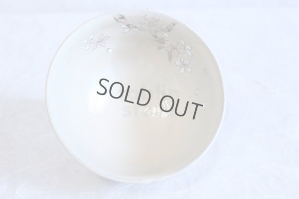 Photo8: Kiyomizu sd pottery Japanese matcha tea ceremony bowl sakura cherry