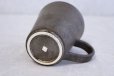 Photo9: Kiyomizu Japanese pottery tea mug coffee cup Daisuke itome black 250ml