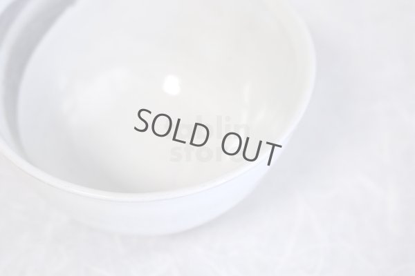 Photo7: Mino ware pottery Japanese tea ceremony bowl Matcha chawan white rabbit yuki