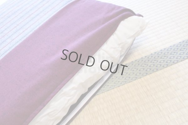 Photo8: Japanese floor pillow cushion cover zabuton Kurume textile psdik en 55 x 59cm