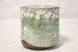 Photo9: Kutani Porcelain yunomi tea cup pottery tumbler sakura 380ml