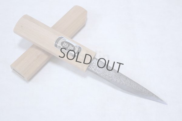 Photo1: Kiridashi knife kogatana Japanese Woodworking Takao Shibano white 2 steel 120mm