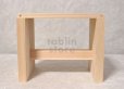 Photo3: Japanese Hinoki bath chair natural wood Stool yc H21cm
