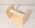 Photo5: Japanese Hinoki bath chair natural wood Stool yc H21cm