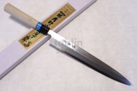 SAKAI TAKAYUKI INOX stainless Magnolia wood Japanese Sashimi Yanagiba knife