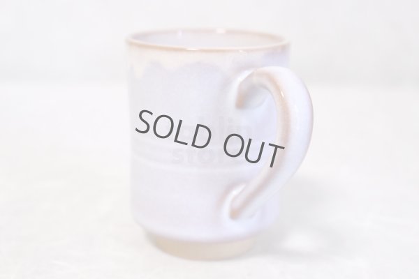 Photo3: Hagi yaki ware Japanese pottery mug coffee cup purple 220ml