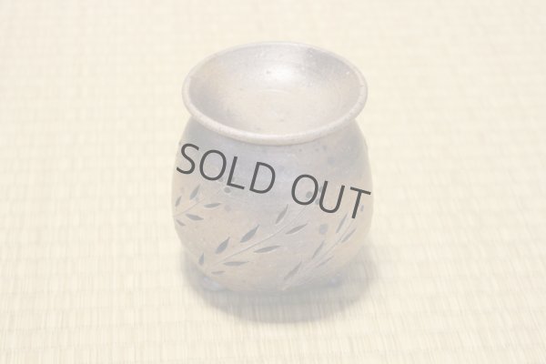 Photo8: Tokoname YT Japanese green tea aroma Incense Burner tachibana hagi H11.5cm