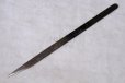 Photo4: Kiridashi Woodworking Carving knife Okeya Kurouchi kasaya thin white 2 steel