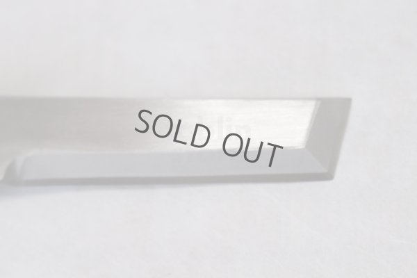 Photo7: Ikebana Kiridashi knife katana Japanese Woodworking Okeya white 2 steel BL90mm