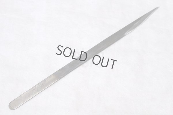 Photo3: Kiridashi Woodworking Carving knife Okeya Kurouchi kasaya thin white 2 steel