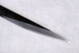 Photo5: Kiridashi Woodworking Carving knife Okeya Kurouchi kasaya thin white 2 steel