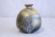 Photo2: Kutani Porcelain Japanese small vase kinunkidate H 13cm (2)