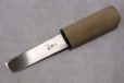 Photo4: Ikebana Kiridashi knife katana Japanese Woodworking Okeya white 2 steel BL90mm