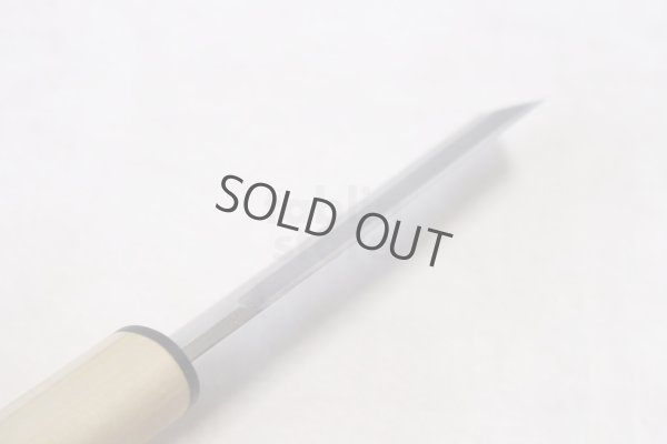 Photo8: Ikebana Kiridashi knife katana Japanese Woodworking Okeya white 2 steel BL90mm