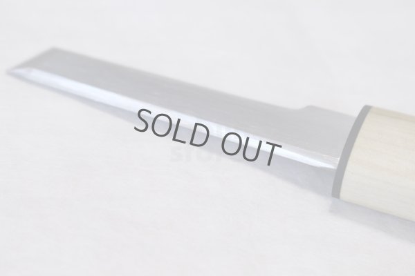 Photo6: Ikebana Kiridashi knife katana Japanese Woodworking Okeya white 2 steel BL90mm