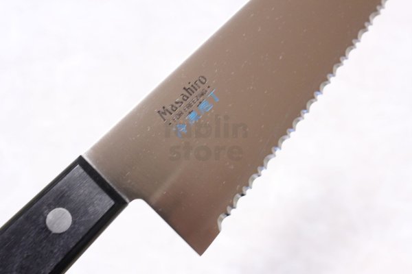 Photo3: MASAHIRO Japanese Knife for frozen food molybdenum BANAJIUMU stainless 200mm