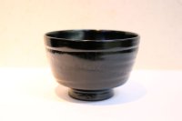 Japanese Echizen Urushi lacquer matcha tea soup bowl furi jinoko tamari D111mm