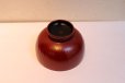 Photo4: Japanese Echizen Urushi lacquer soup bowl wan shu red Shoichi Hatanaka D119mm