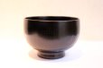 Photo1: Japanese Echizen Urushi lacquer soup noodle bowl tamari Shoichi Hatanaka D118mm (1)