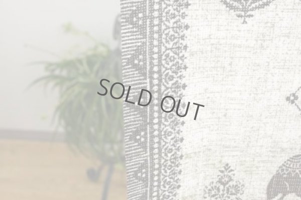 Photo7: Noren Japanese Curtain Doorway NM elephant india gray 85cm x 150cm 