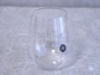 Photo2: Usuhari Shotoku Glass Bordeaux clear w/wooden box 300ml set of 2 (2)