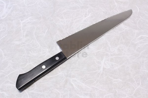 Photo2: MASAHIRO Japanese Knife for frozen food molybdenum BANAJIUMU stainless 200mm