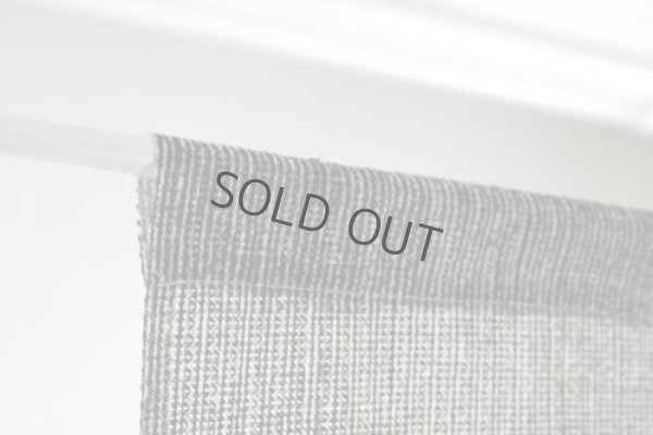 Photo4: Noren Japanese Curtain Doorway NM elephant india gray 85cm x 150cm 