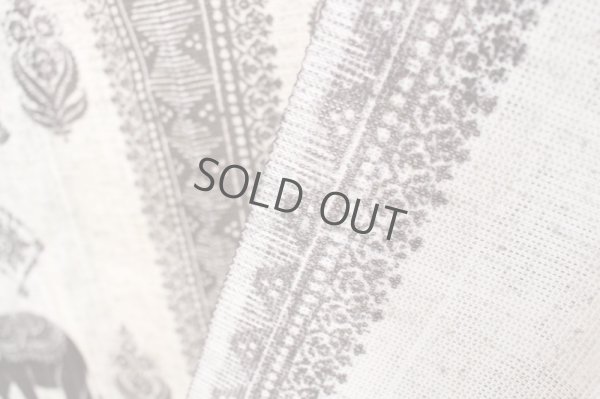 Photo9: Noren Japanese Curtain Doorway NM elephant india gray 85cm x 150cm 