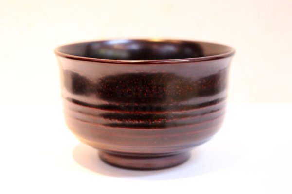Photo2: Japanese Echizen Urushi lacquer matcha tea soup bowl wan jinoko tamari D113mm