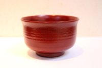 Japanese Echizen Urushi lacquer matcha tea soup bowl wan jinoko shu  D113mm