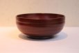 Photo4: Japanese Echizen Urushi lacquer matcha tea soup bowl hira jinoko shu red D130mm