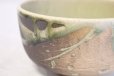 Photo3: Shigaraki pottery Japanese tea ceremony matcha bowl ko green glaze yohen