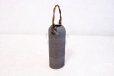 Photo8: Shigaraki pottery Japanese small vase ibushi tutu black H15cm