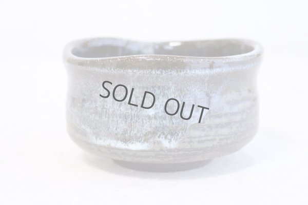 Photo4: Mino ware pottery Japanese tea ceremony bowl Matcha chawan rokubei kodai unryu