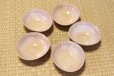 Photo2: Hagi ware Japanese bowls Shizuku Dew W130mm set of 5 (2)