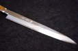 Photo3: Shiden SAKAI TAKAYUKI Sashimi Yanagiba knife Yasukisilver-3 steel 