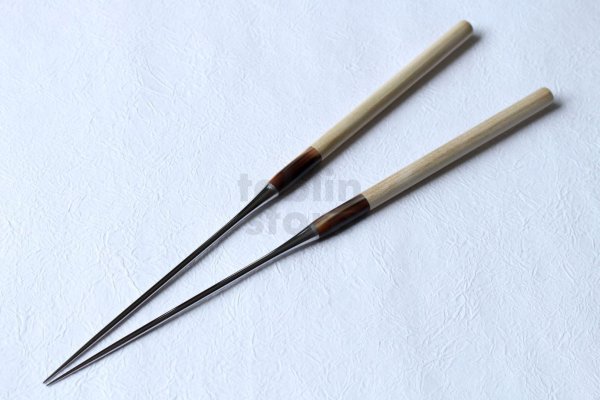 Photo2: Moribashi stainless steel Chopsticks Sakai Takayuki Japanese sushi chef tools any size