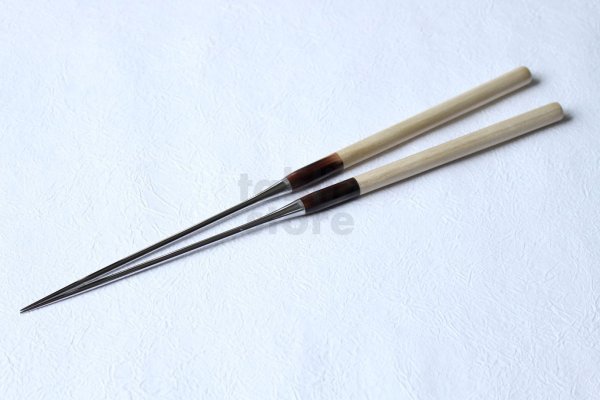 Photo1: Moribashi stainless steel Chopsticks Sakai Takayuki Japanese sushi chef tools any size