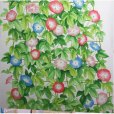 Photo4: Kyoto Noren MS Japanese door curtain Asagao Morning glory green 85 x 150cm