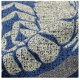 Photo4: Japanese floor pillow cushion cover zabuton cotton lucky print 55 x 59cm