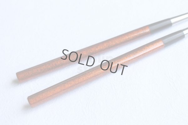 Photo3: Moribashi Chopsticks Honyaki stainless steel Japanese Sushi Chef's Garnishing  7 In (180mm) Kincha