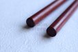 Photo3: Moribashi Chopsticks Honyaki stainless steel Japanese Sushi Chef's Garnishing  7 In (180mm) Purpleheart (Peltogyne spp)　