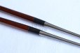 Photo4: Moribashi Chopsticks Honyaki stainless steel Japanese Sushi Chef's Garnishing  7 In (180mm) Kincha