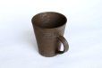 Photo11: Kiyomizu Japanese pottery tea mug coffee cup Daisuke itome black 250ml