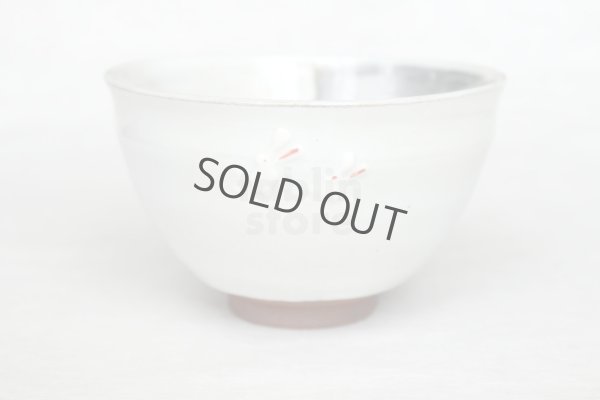 Photo11: Mino ware pottery Japanese tea ceremony bowl Matcha chawan white rabbit yuki