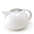 Photo2: Japanese ceramics tea pot ZEROJAPAN Saturn white 520ml M (2)