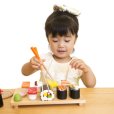 Photo3: Japanese Sushi chopsticks lesson play house set for kids