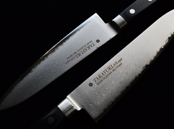 Photo1: SAKAI TAKAYUKI Japanese knife Damascus 63-layers speciel alloy core any type
