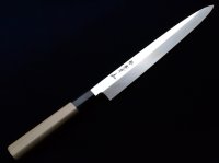 SAKAI TAKAYUKI Chef Honyaki Ginsan Japanese knife Silver-3 steel Sashimi Yanagiba Fugu-hiki 